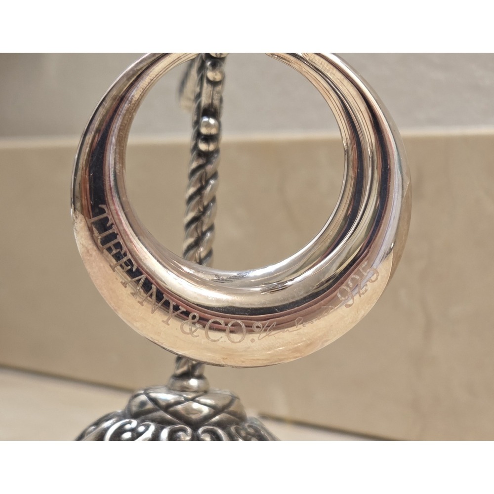 Vintage Tiffany & Co Elsa Peretti 50mm Puffy Hoop Earrings Rare - Picture 4 of 7